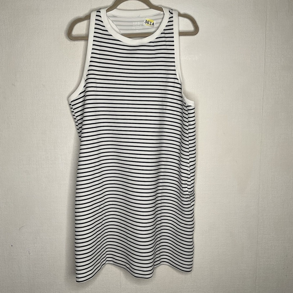 Abercrombie & Fitch YPB neoKNIT Unlined Mini Dress Size XL Striped Sporty Casual